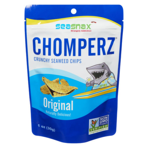 Seasnax - Seaweed Chips Original