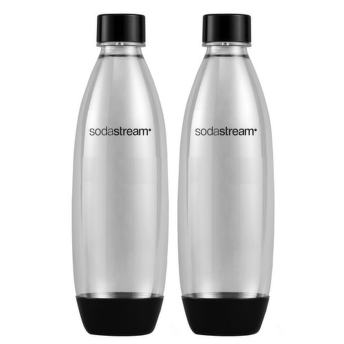 SodaStream - 1L Fuse Carbonating Bottle, Black