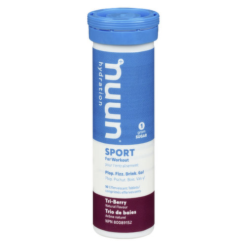 Nuun - Sport Hydration Tablets Tri-Berry