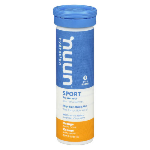 Nuun - Sport Hydration Tablets Orange