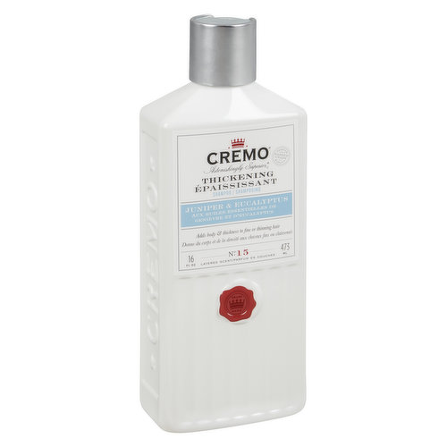 Cremo - Thickening Shampoo Juniper and Eucalyptus