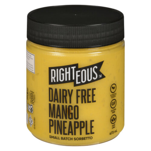 Righteous - Mango Pineapple Sorbetto