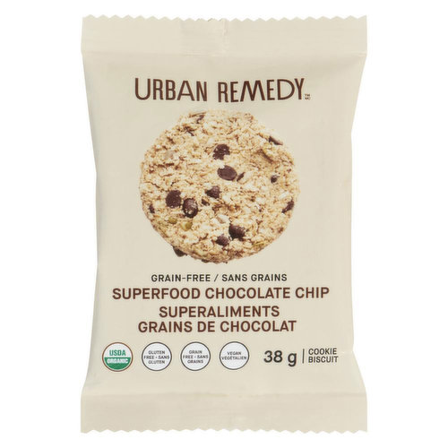 Urban Remedy - Urban Remedy Choc Chip Cookie