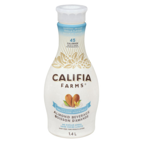 This artisanally crafted beverage has no added sugar & a touch of vanilla that makes it oh-so-good. What more could you love? Vegan, gluten & carrgeenan free, non-GMO. BPA free.