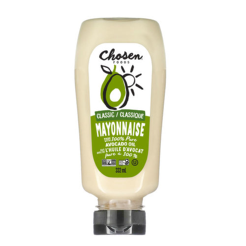 Chosen Foods - Mayonnaise Avocado Oil Squeeze Bottle