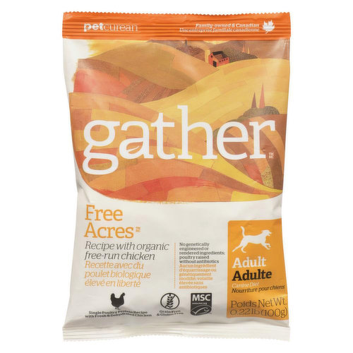 Gather - Adult Dog Food Chicken Recipe Organic