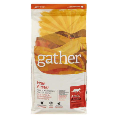 Gather - Adult Cat Food Chicken Recipe Organic