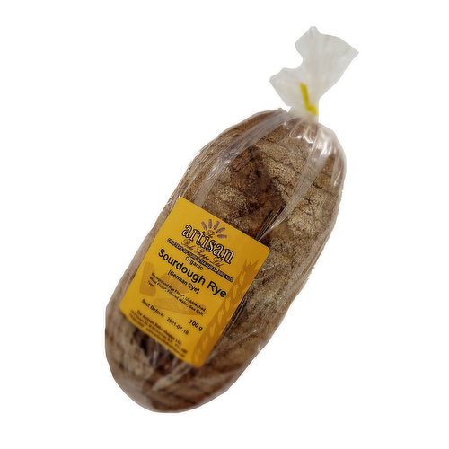 <em>Dietary Terms:</em><br>Dairy Free, Vegan, Low Sodium, Nut Free, Organic, Product of Canada, Vegetarian, Peanut Free, Tree Nut Free, Soy Free<br>German Rye Bread Made With Organic Stoneground Rye Flour-Minimal Ingredients, No Additives, No Preservatives