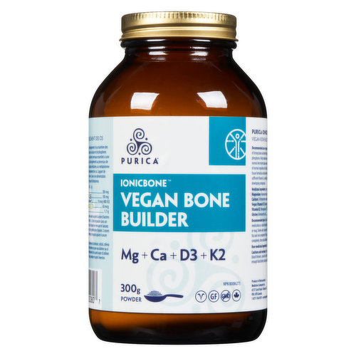 Purica - IonicBone Vegan Bone Builder Mg + Ca + D3 + K2