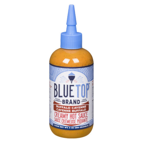 Blue Top - Buffalo Cayenne Creamy Hot Sauce