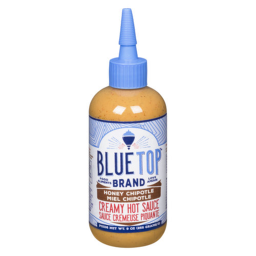 Blue Top - Creamy Hot Sauce - Honey Chipotle