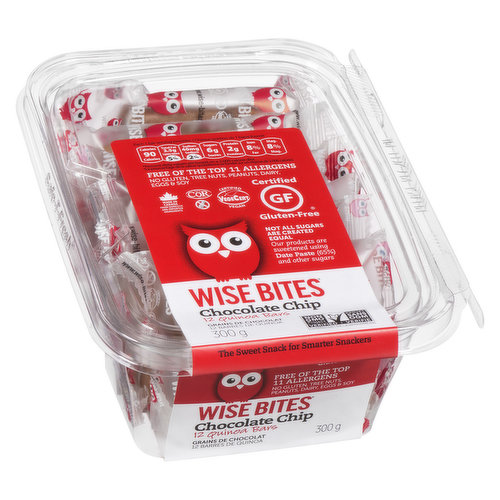 Wise Bites - Quinoa Choc Chip Bars