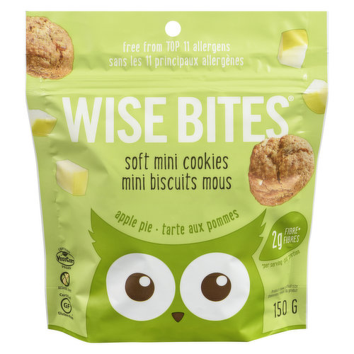 Wise Bites - Soft Mini Cookies - Apple Pie