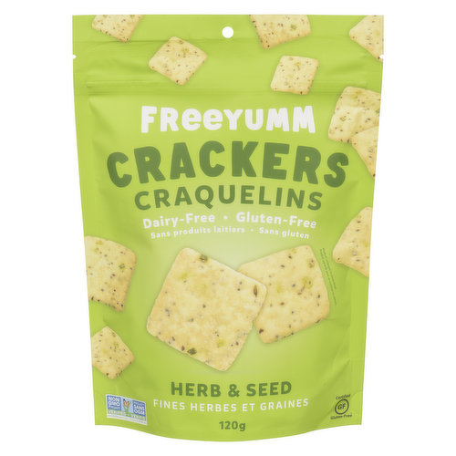 Freeyumm - Crackers Herb & Seed