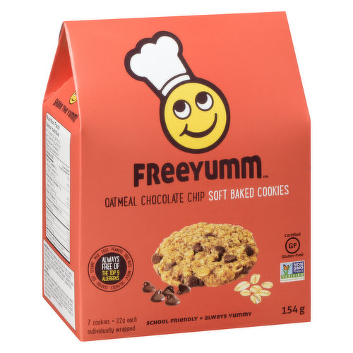 Freeyumm - Soft Baked Cookies Oatmeal Chocolate Chip