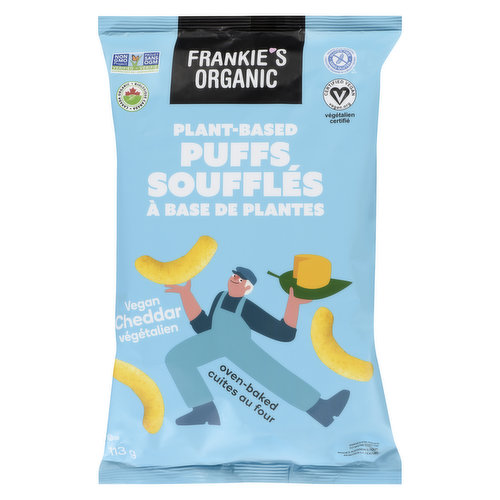 Frankie's - Cheddar Puffs Organic