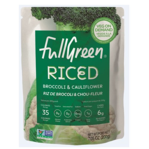 Fullgreen - Riced Broccoli & Cauliflower