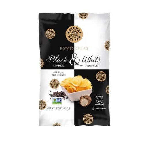 Natural Nectar - Potato Chips - Black Pepper and White Truffle