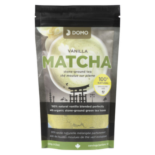 Domo - Vanilla Matcha Stone Ground Tea