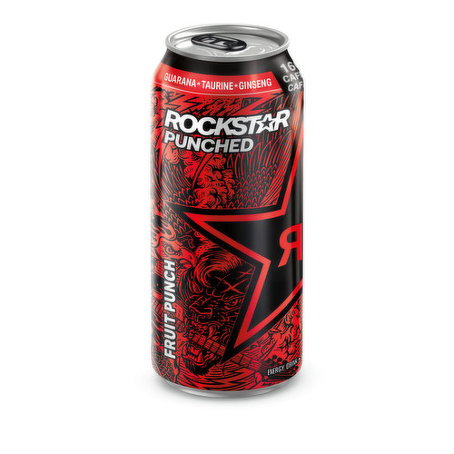 Rockstar - Punched Energy Drink Fruit Punch Flavour