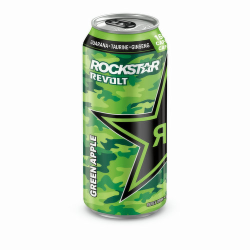 Rockstar - Revolt Green Apple