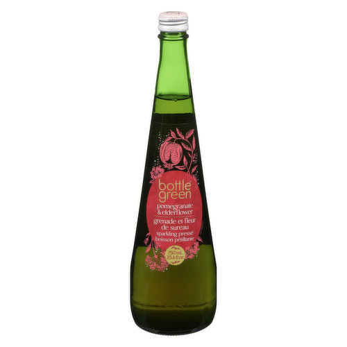 Bottle Green - Sparkling Pomegranate & Elderflower