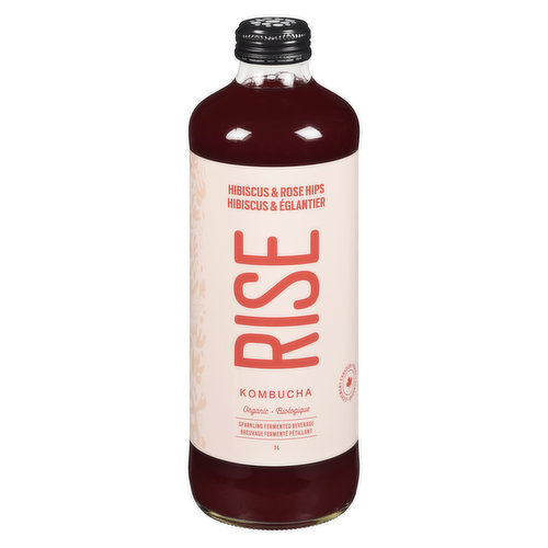 Rise - Hibiscus & Rose Hips Kombucha