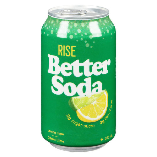 Rise Better Soda - Lemon Lime