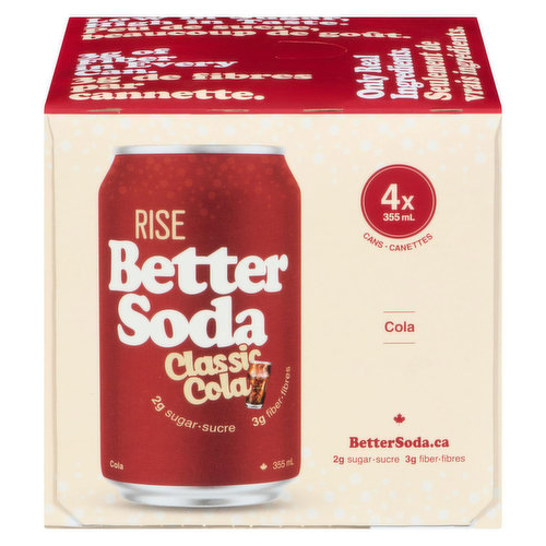 Rise Better Soda - Classic Cola