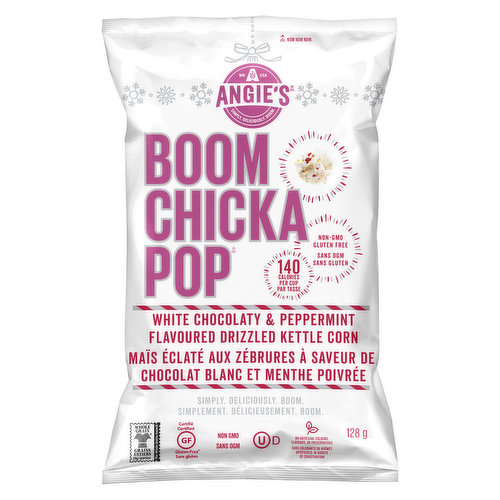 Angie's - Boom Chicka Pop - White Chocolate Peppermint