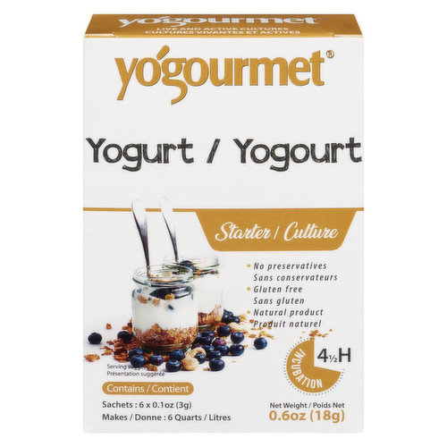 Yogourmet - Yogurt Starter
