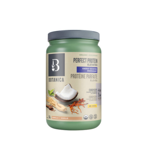 Botanica - Perfect Protein Elevated - Energy Booster Vanilla