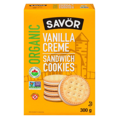 Savor - Cookies Vanilla Creme Organic