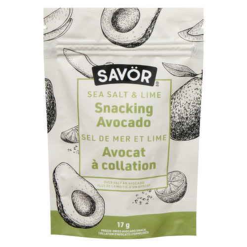 Savor - Snacking Avocado Sea Salt & Lime