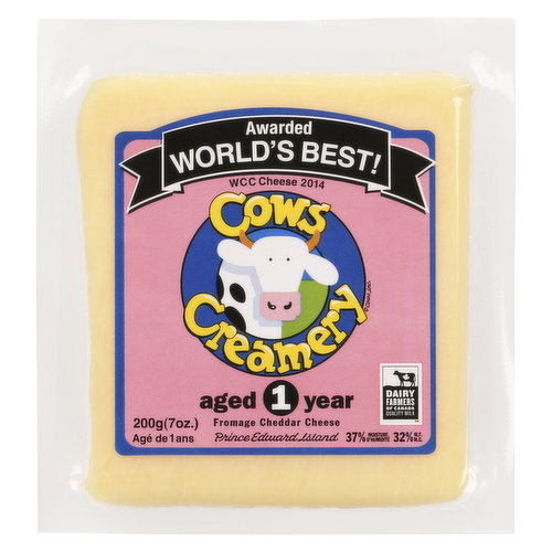 Cows Creamery - 1 Year Old Cheddar Cheese