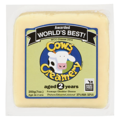 Cows Creamery - 2 Year Old Cheddar Cheese