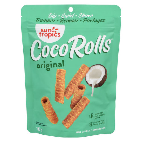 Sun tropics - Coco Roll Original Crispy Wafer