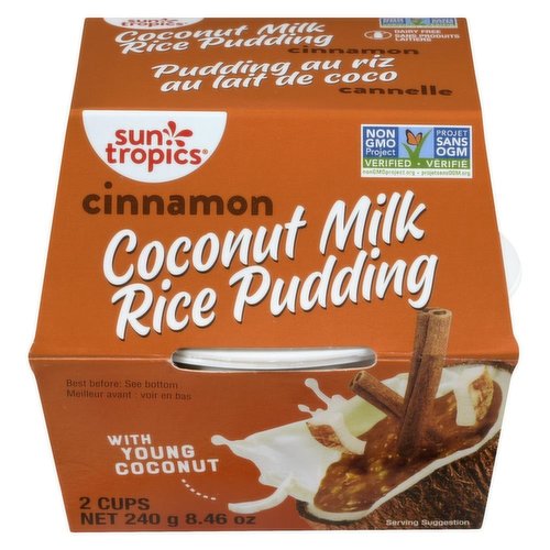 Sun tropics - Coconut Rice Pudding Cinnamon