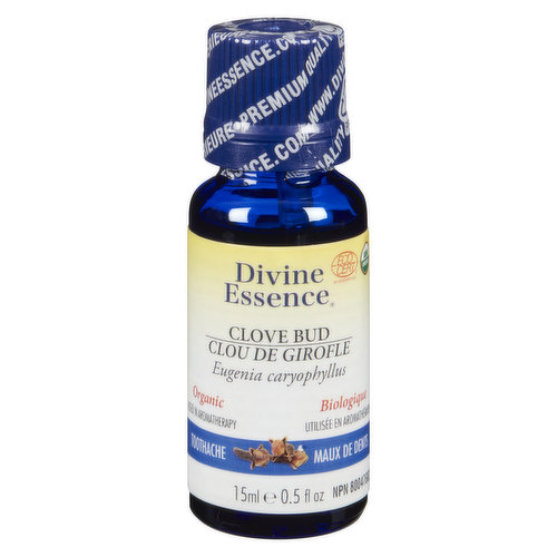 Divine Essence - Divine Ess Oil Org Clove Bud