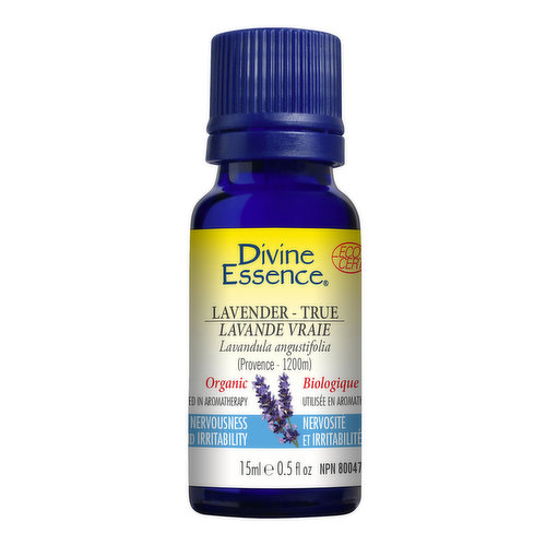 Divine Essence - Divine Ess Oil Org True Lavender