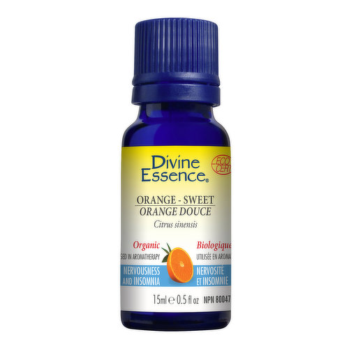 Divine Essence - Divine Ess Oil Org Orange