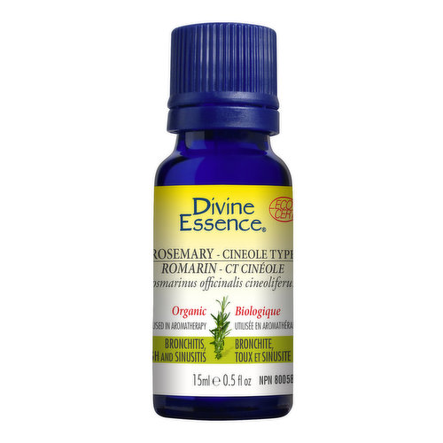 Divine Essence - Divine Ess Oil Org Cineole Rosemary