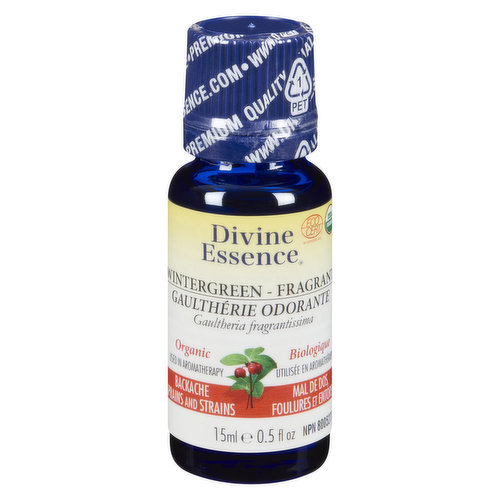 Divine Essence - Divine Ess Oil Org Wintergreen