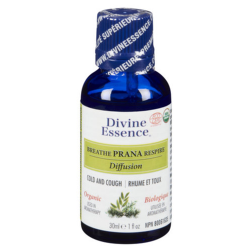 <em>Dietary Terms:</em><br>Organic<br>Prana is an essential oil complex that helps combat winter ailments. Eucalyptus Radiata, Niaouli and Cineol Rosemary are invaluable herbs once winter rolls around and help fight respiratory tract infections. The fre