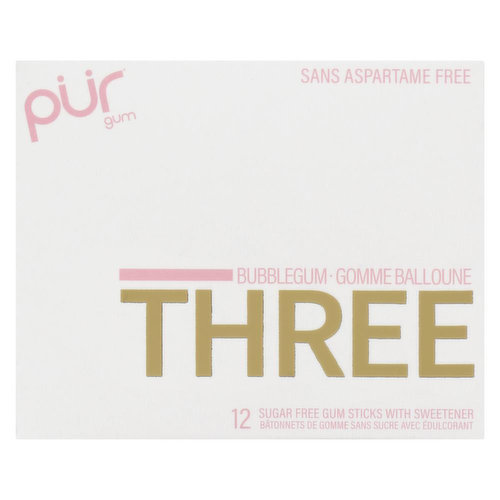 Pur - Premium Three Gum Bubblegum