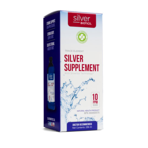 Silver Biotics - Silver Supplement 10ppm