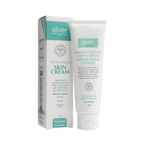 Silver Biotics - Antimicrobial Skin Cream Unscented