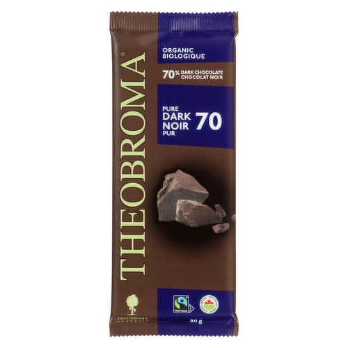 Theobroma - Dark Chocolate 70% Bar
