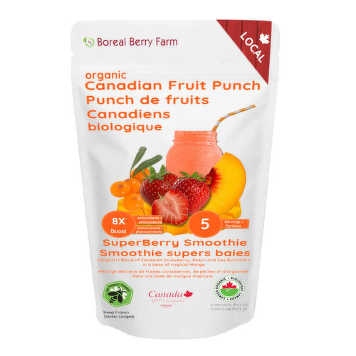 Boreal Berry Farm - Fruit Punch Superberry Smoothie