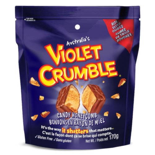 Violet Crumble - Honeycomb Candy